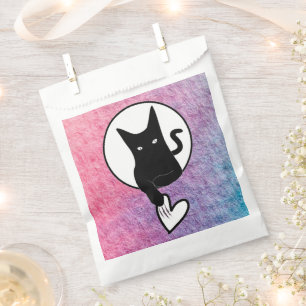 Sachets En Papier Sac de fête d'Halloween rose par Poet Adiela Akoo
