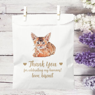 Sachets En Papier Sac de friandises pour chat pour cadeau de mariage
