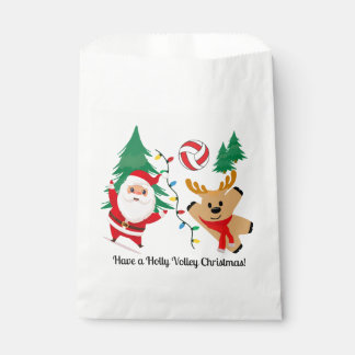 Sachets En Papier Sac de friandises pour l'équipe de volley-ball