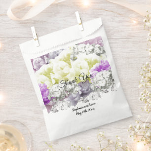 Sachets En Papier Sac de remerciement de variété de bouquet floral