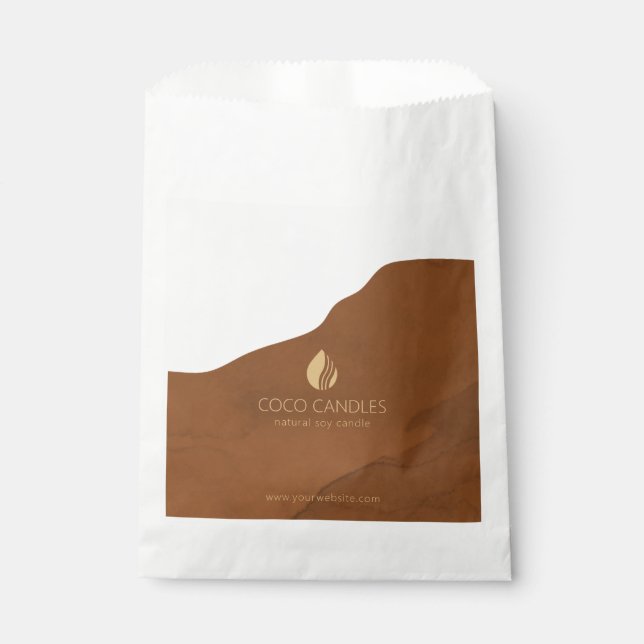 Sachets En Papier Sac en papier de produit Terre (Devant)