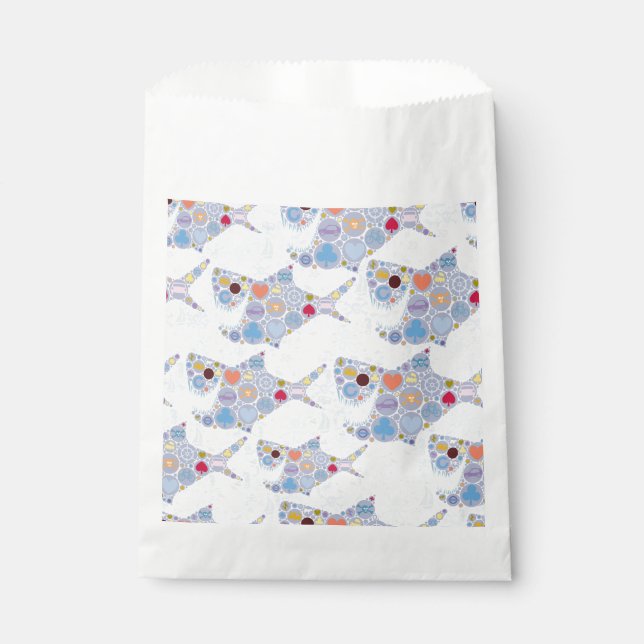 Sachets En Papier sac en papier de requin (Devant)