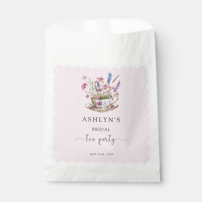 Sachets En Papier Sac en papier pour cadeaux de fête pour la Baby Sh (Devant)