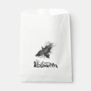 Sachets En Papier Sac Favoriser la fête d'Halloween Crow