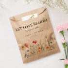 Sac fleur sauvage de mariage Favor
