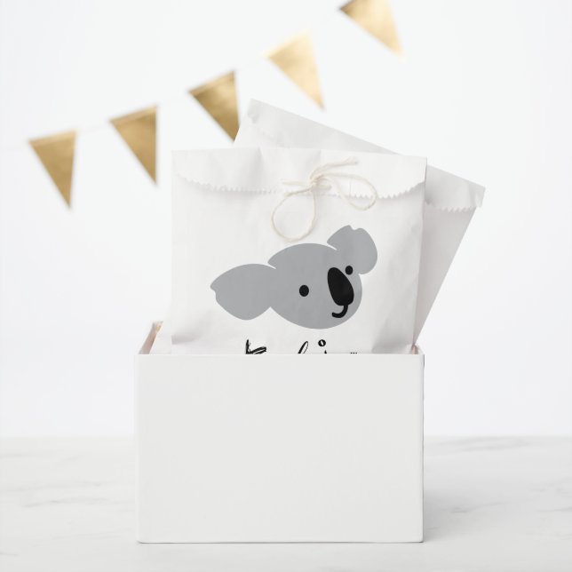 Sachets En Papier Sac Koala Jo Favor (Fête)