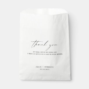 Sachets En Papier Sac Mariage classique simple Merci Favoriser