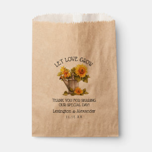Sachets En Papier Sac Pour Graines De Tournesol Mariage Invité Favor