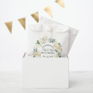Sachets En Papier Sac Wedding shower de crème en fer d'ivoire Favori