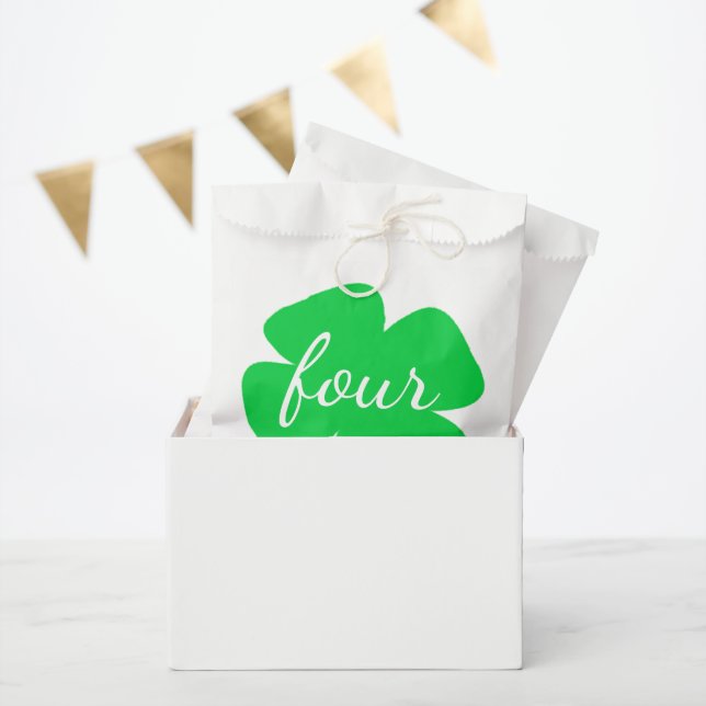 Sachets En Papier Saint Patrick's Day Anniversaire (Fête)