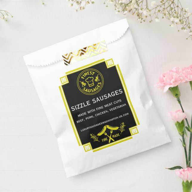 Sachets En Papier Saucisses (Scellé)