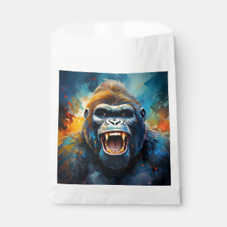 Sachets En Papier Smiling gorilla