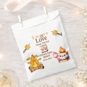 Sachets En Papier Smores Baby shower Merci Favoriser sac Smore