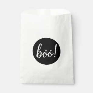 Sachets En Papier Soirée d'Halloween. Bonbons minimalistes pour enfa