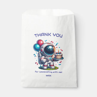 Sachets En Papier  Space Explorer Astronaut Birthday Favor Bag