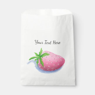 Sachets En Papier Strawberry Personalized 