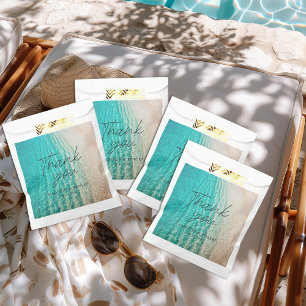Sachets En Papier Summer Beach Destination Merci Mariage