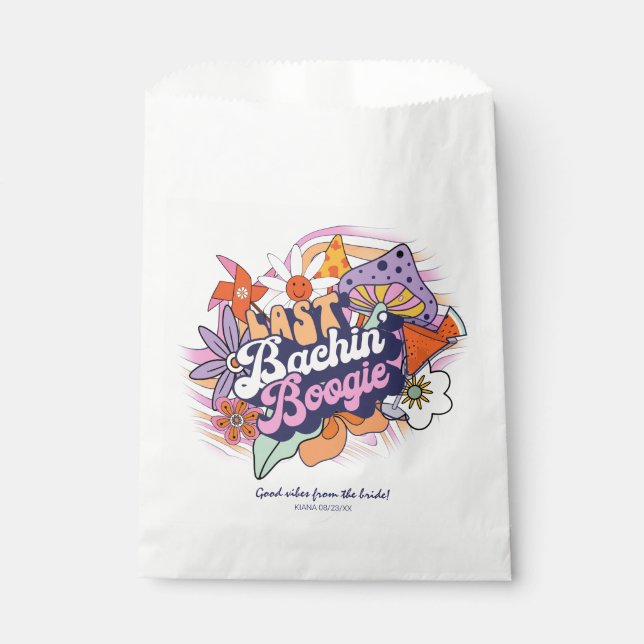 Sachets En Papier Super les années 70 Bachelorette Good Vibes ID929 (Devant)