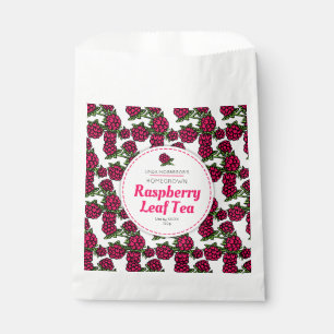 Sachets En Papier Thé à la feuille de framboise