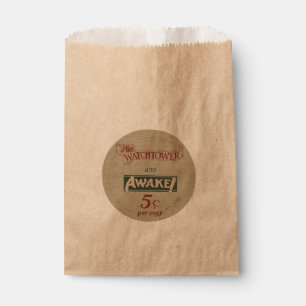 Sachets En Papier Tour de guet et sac éveillé de reproduction des