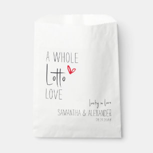 Sachets En Papier Toute Loto Loto Love Mariage Loterie Ticket Party