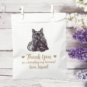 Sachets En Papier Traitement de chat Mariage Faveur Sac