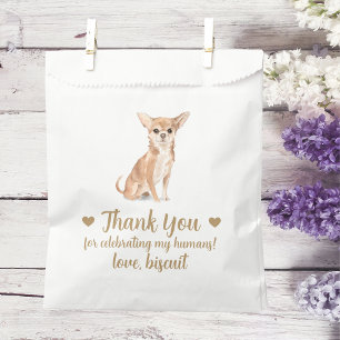 Sachets En Papier Traitement de chien Mariage Faveur Sac