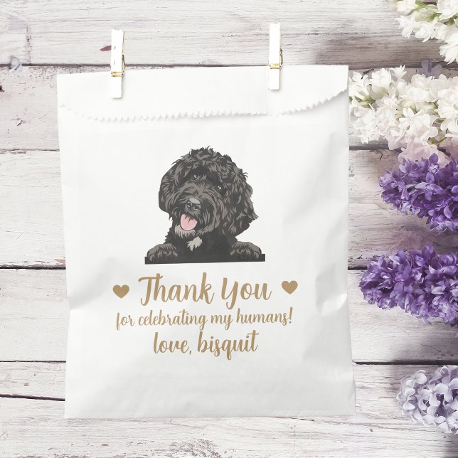 Sachets En Papier Traitement de chien Mariage Faveur Sac (Créateur téléchargé)