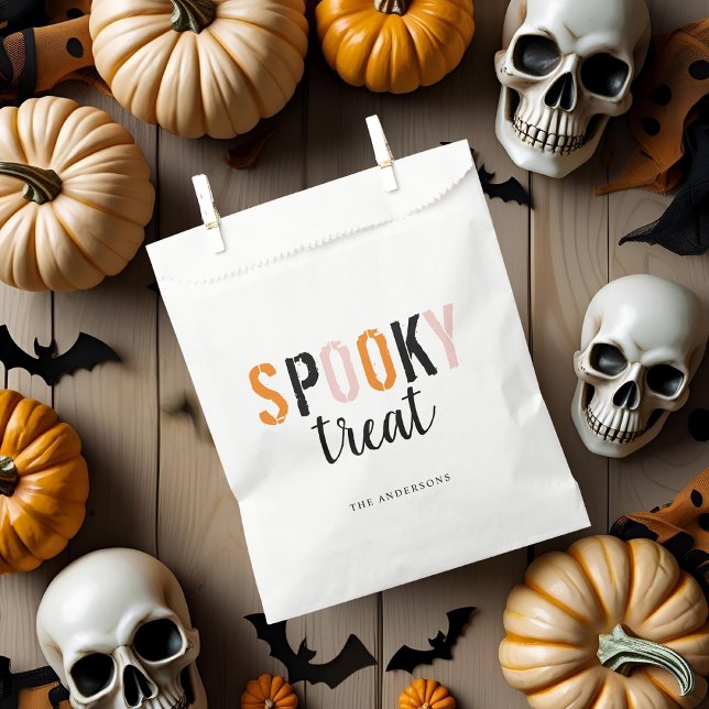 Sachets En Papier Traitement éffrayant Halloween moderne (Créateur téléchargé)