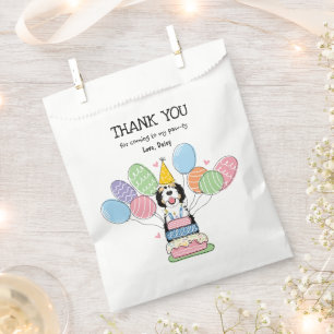 Sachets En Papier Tri Color Sheepadoodle fête d'anniversaire