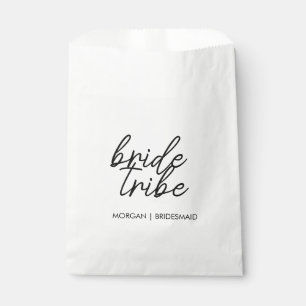 Sachets En Papier Tribe de mariée   Bachelorette Moderne