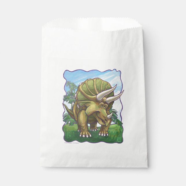 Sachets En Papier Triceratops Cadeaux & Accessoires (Devant)