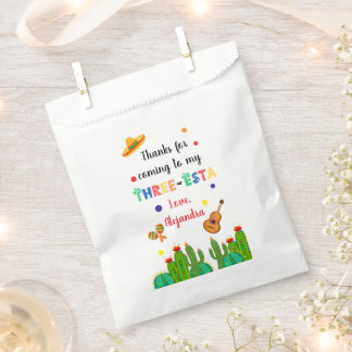 Sachets En Papier Trois Esta Fiesta 3ème anniversaire