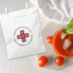 Sachets En Papier Trousse de secours MARIAGE