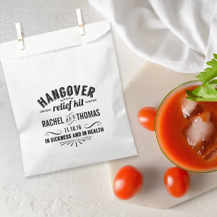 Sachets En Papier Trousse de secours   MARIAGE