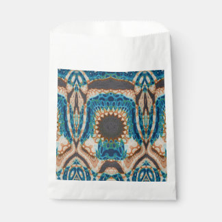 Sachets En Papier Turquoise Gold Sun Southwestern Art