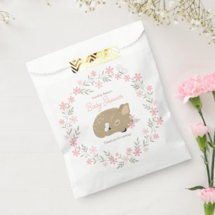 Sachets En Papier Un adorable Baby shower de la Faune