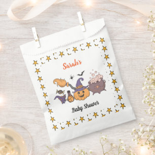 Sachets En Papier Un bébé brasse le Baby shower sorcier d'Halloween