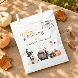 Sachets En Papier Un bébé se prépare, un traitement d'Halloween