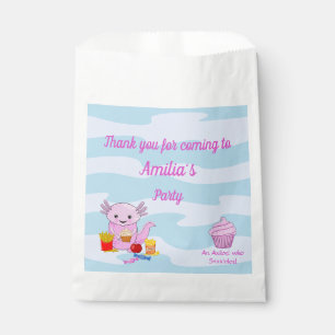 Sachets En Papier Un joli sac Axolotl Anniversaire Fête Favoriser