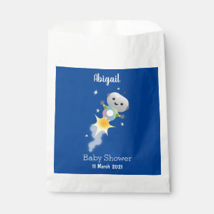 Sachets En Papier Un mignon robot volant dans l'espace dessin animé