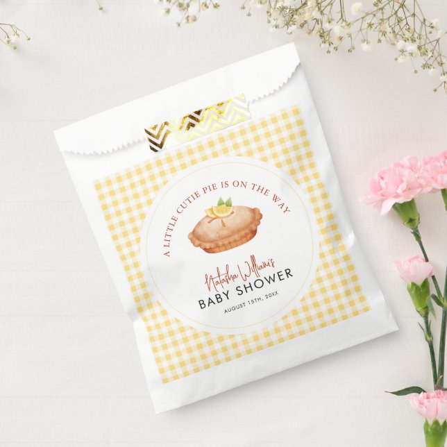 Sachets En Papier Un petit gâteau est en chemin baby shower (Scellé)