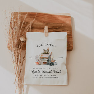 Sachets En Papier Un sort   Mariage d'Halloween