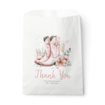 Verres à champagne et bottes roses pour enterremen