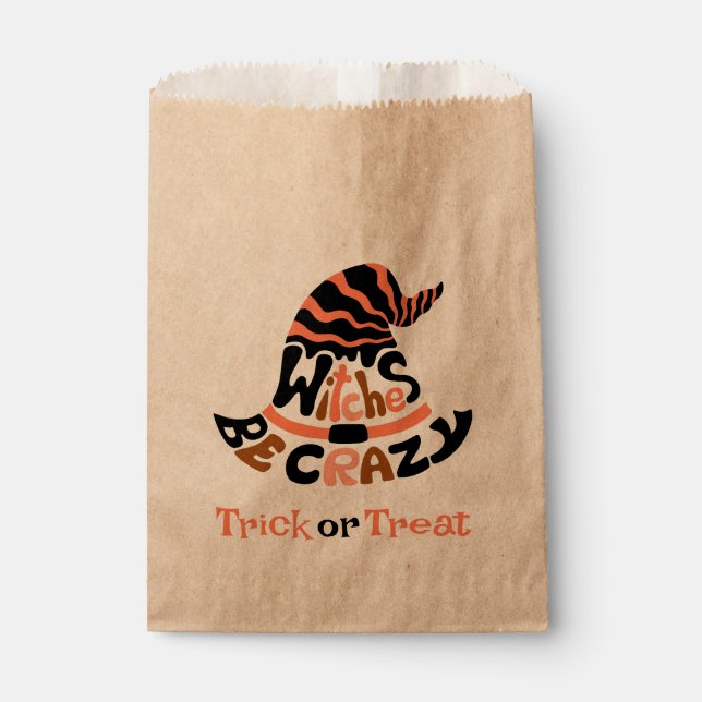 Sachets En Papier Vibe-sorcières d'Halloween éffrayante par Casquett (Devant)