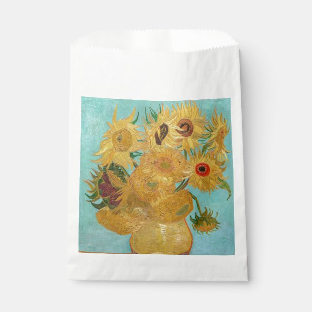 Sachets En Papier Vincent Van Gogh - Vase avec douze tournesols (Devant)