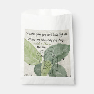 Sachets En Papier Vintage Floral Rustic Mariage