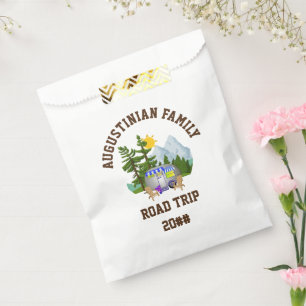 Sachets En Papier Voyage familial personnalisé Vie Van