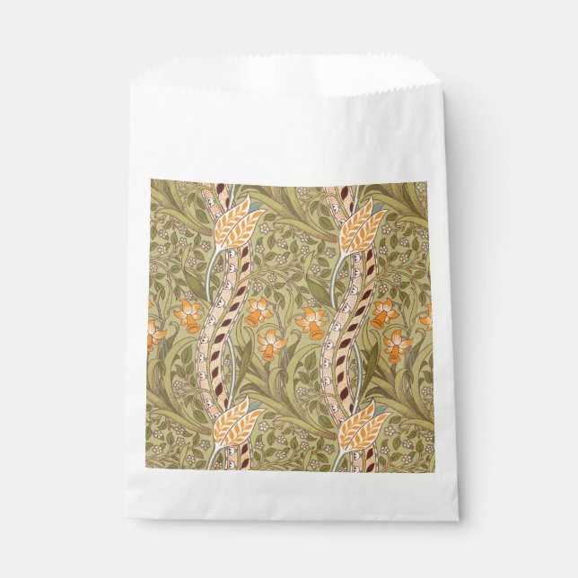Sachets En Papier William Morris Daffodil Garden Flower Classic Bota (Devant)