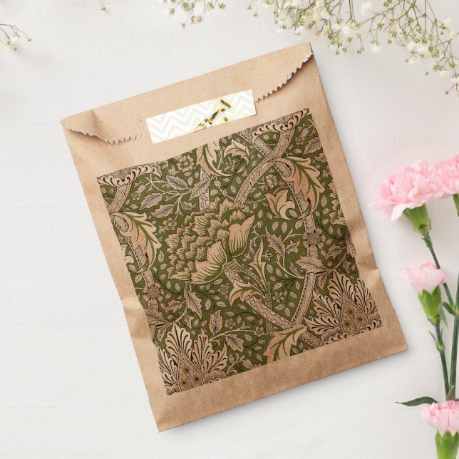 Sachets En Papier William Morris Windrush fleurs florales classique (Scellé)